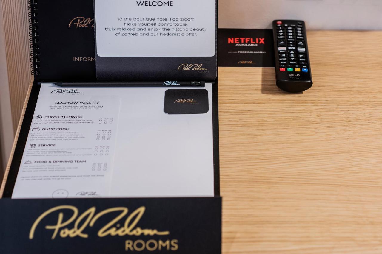 Pod Zidom Rooms Zagrzeb Zewnętrze zdjęcie